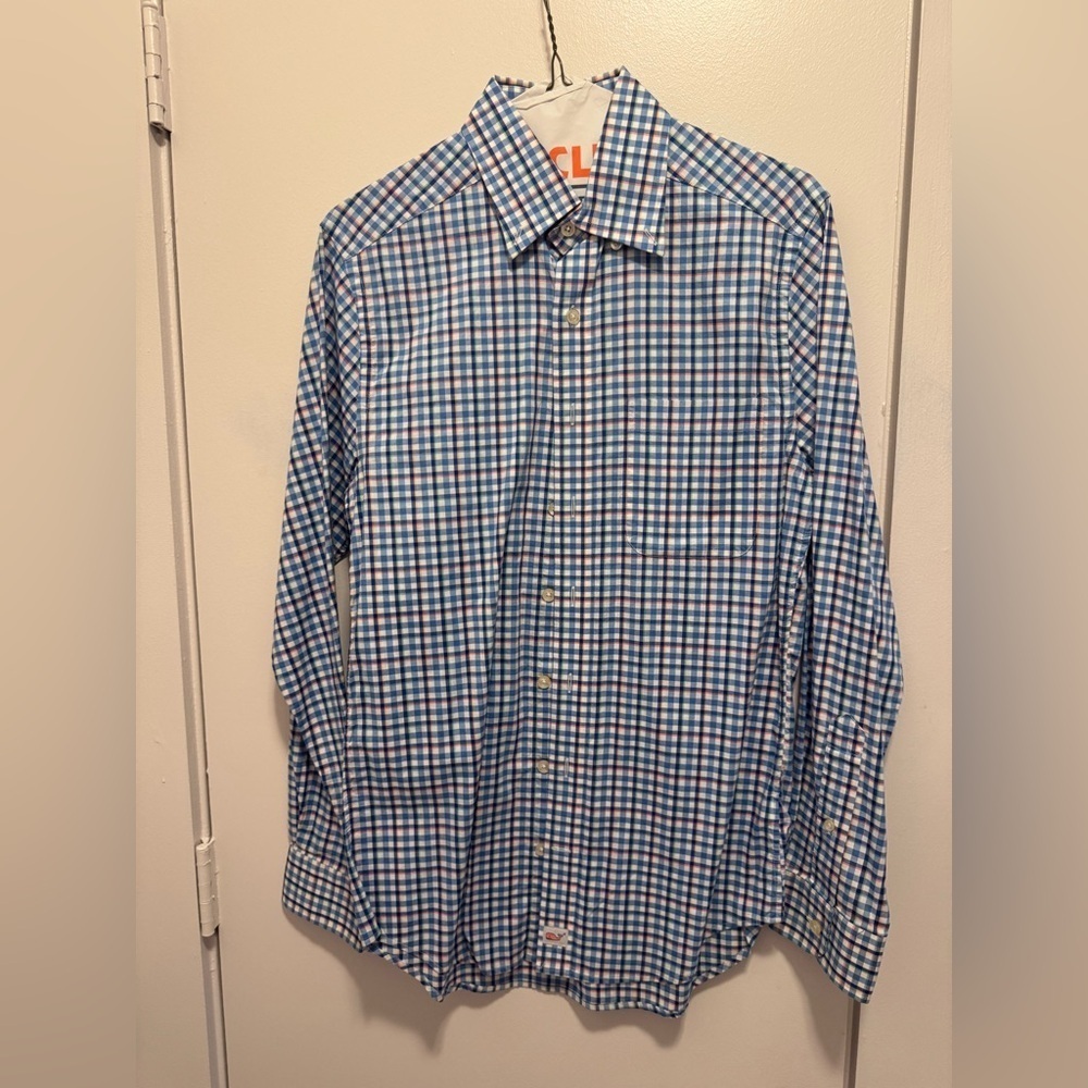 Vineyard Vines Men’s XS Slim Fit Murray Dress long Sleeve shirt